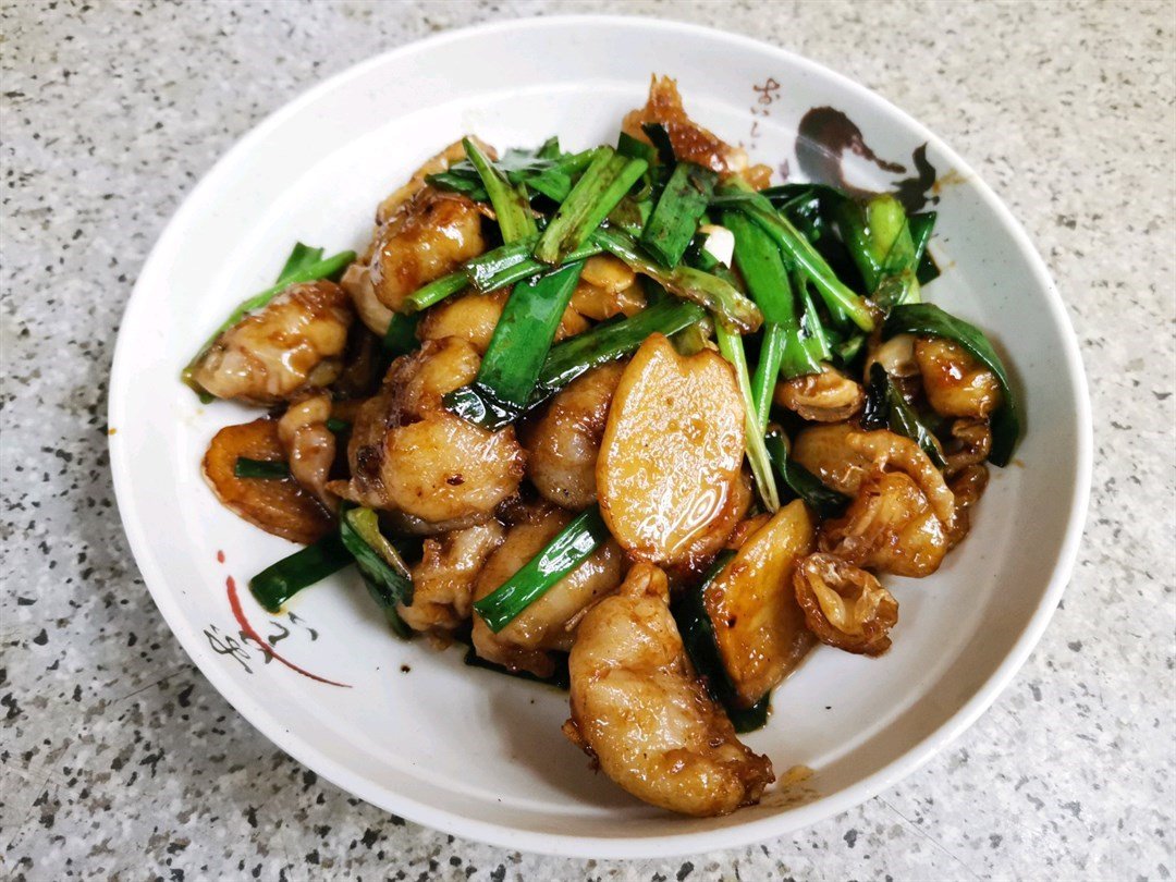 Stir-fried Fish Fillet with Ginger and Scallions